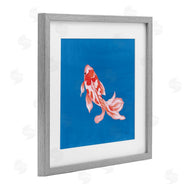 Yvette St. Amant | Blue Vibrant Koi Fish