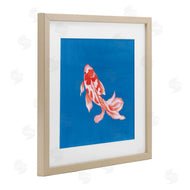 Yvette St. Amant | Blue Vibrant Koi Fish