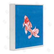 Yvette St. Amant | Blue Vibrant Koi Fish