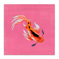 Yvette St. Amant | Pink Vibrant Koi Fish