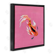 Yvette St. Amant | Pink Vibrant Koi Fish