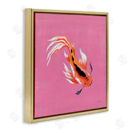 Yvette St. Amant | Pink Vibrant Koi Fish