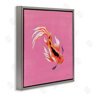 Yvette St. Amant | Pink Vibrant Koi Fish