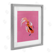Yvette St. Amant | Pink Vibrant Koi Fish
