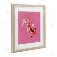 Yvette St. Amant | Pink Vibrant Koi Fish