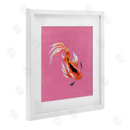 Yvette St. Amant | Pink Vibrant Koi Fish