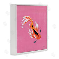 Yvette St. Amant | Pink Vibrant Koi Fish