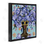 Yvette St. Amant | Sunning In Blue Florals