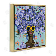 Yvette St. Amant | Sunning In Blue Florals