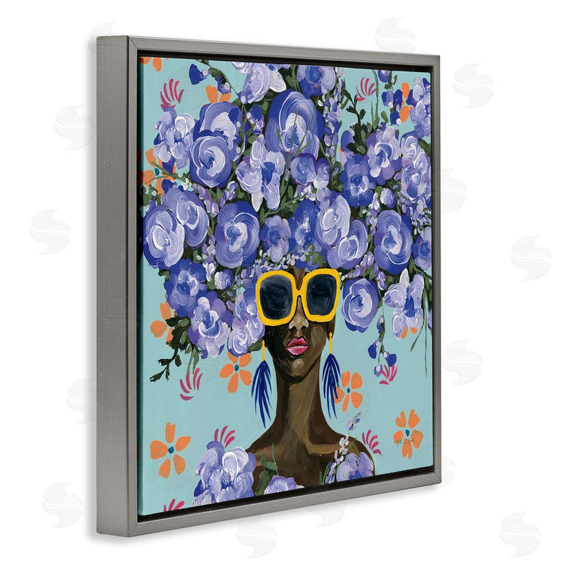 Yvette St. Amant | Sunning In Blue Florals