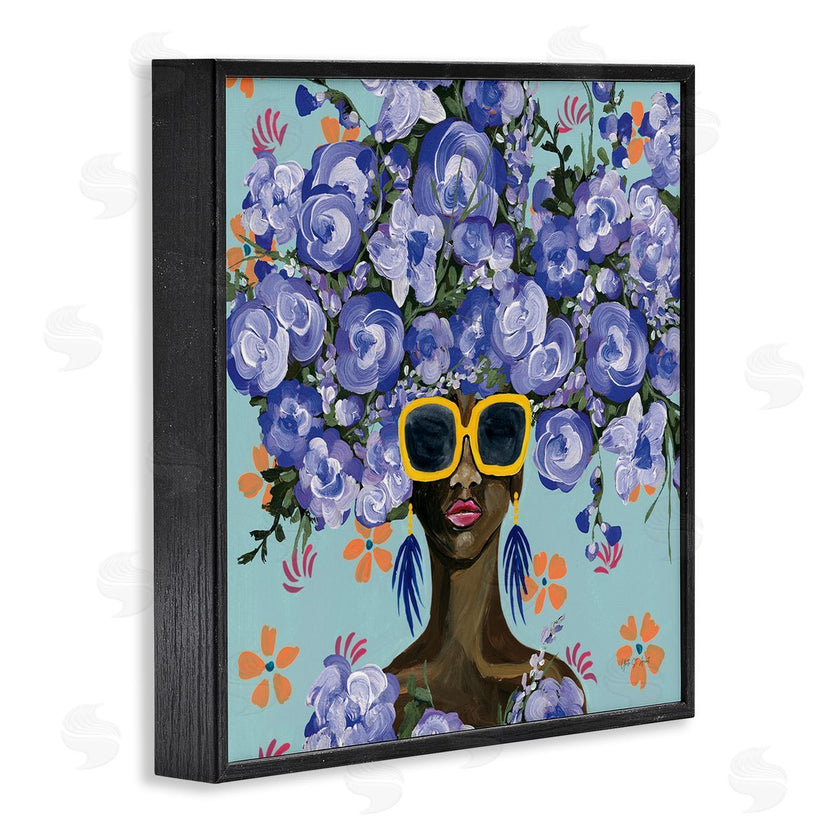 Yvette St. Amant | Sunning In Blue Florals