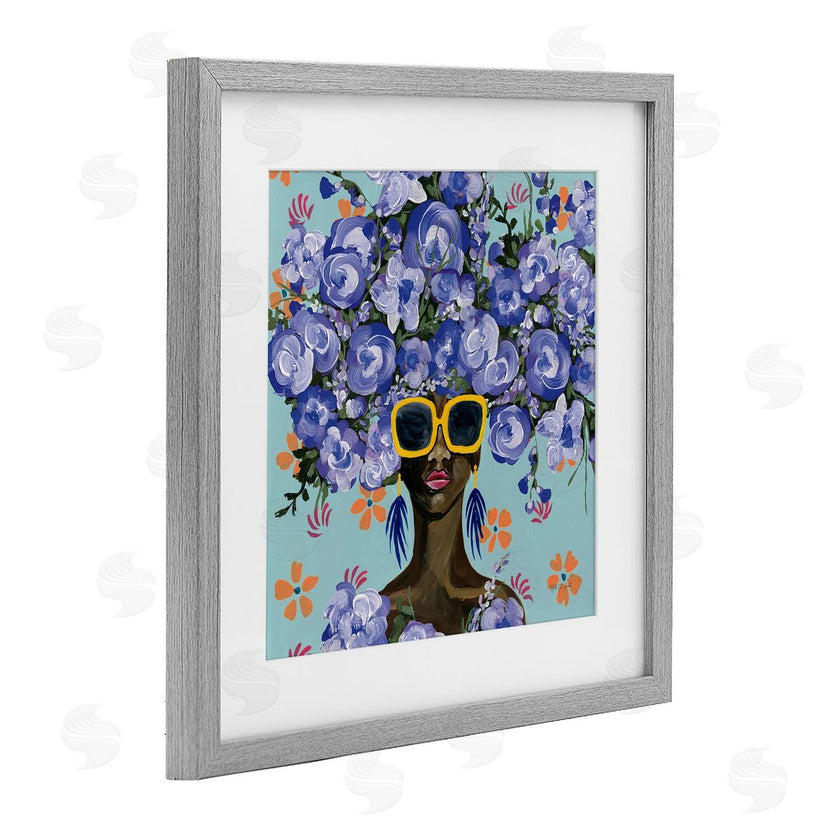 Yvette St. Amant | Sunning In Blue Florals