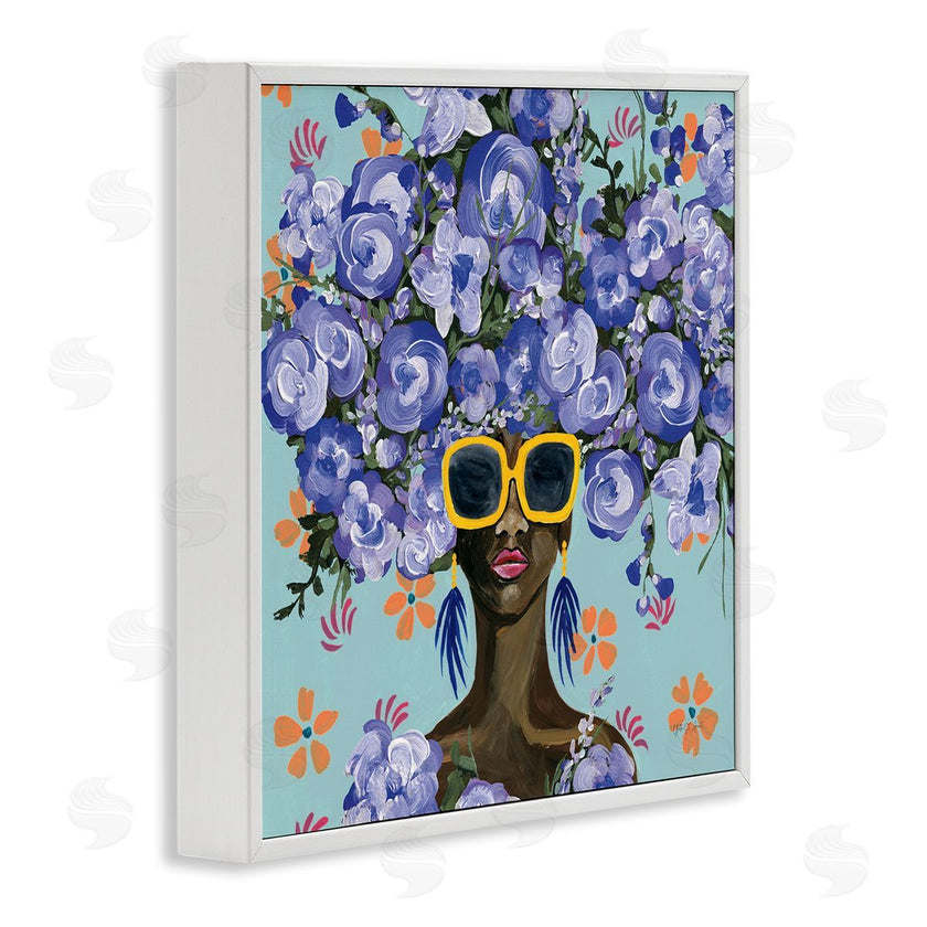 Yvette St. Amant | Sunning In Blue Florals