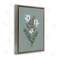 Yvette St. Amant | Slate Blue Little Flower