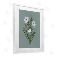 Yvette St. Amant | Slate Blue Little Flower
