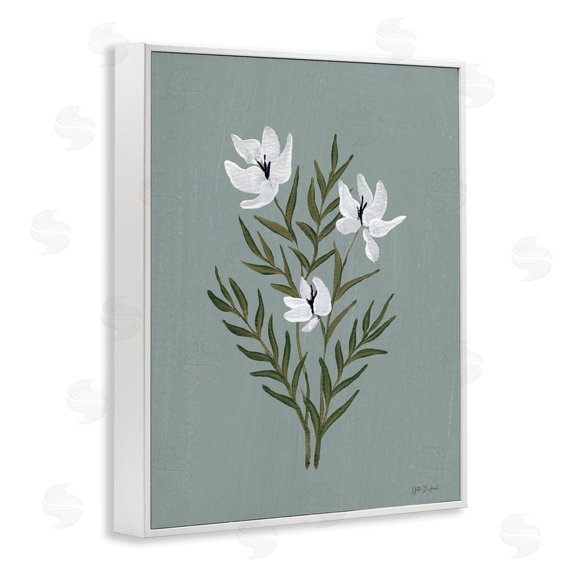 Yvette St. Amant | Slate Blue Little Flower