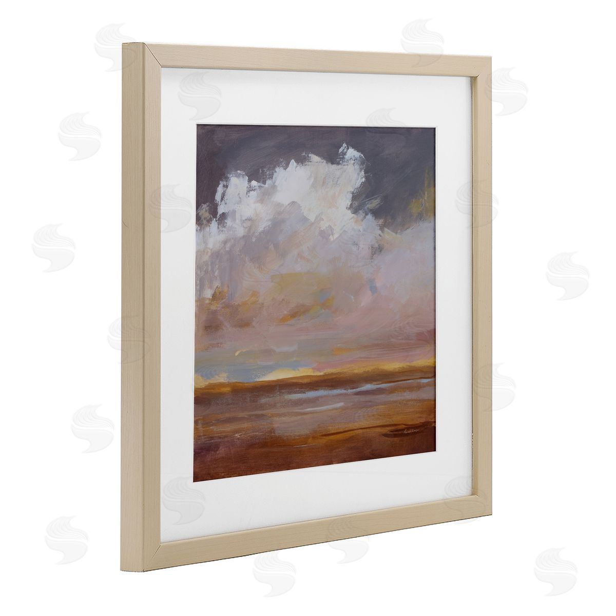Pamela Munger Sorbet Abstract Landscape Canvas Wall Art Print