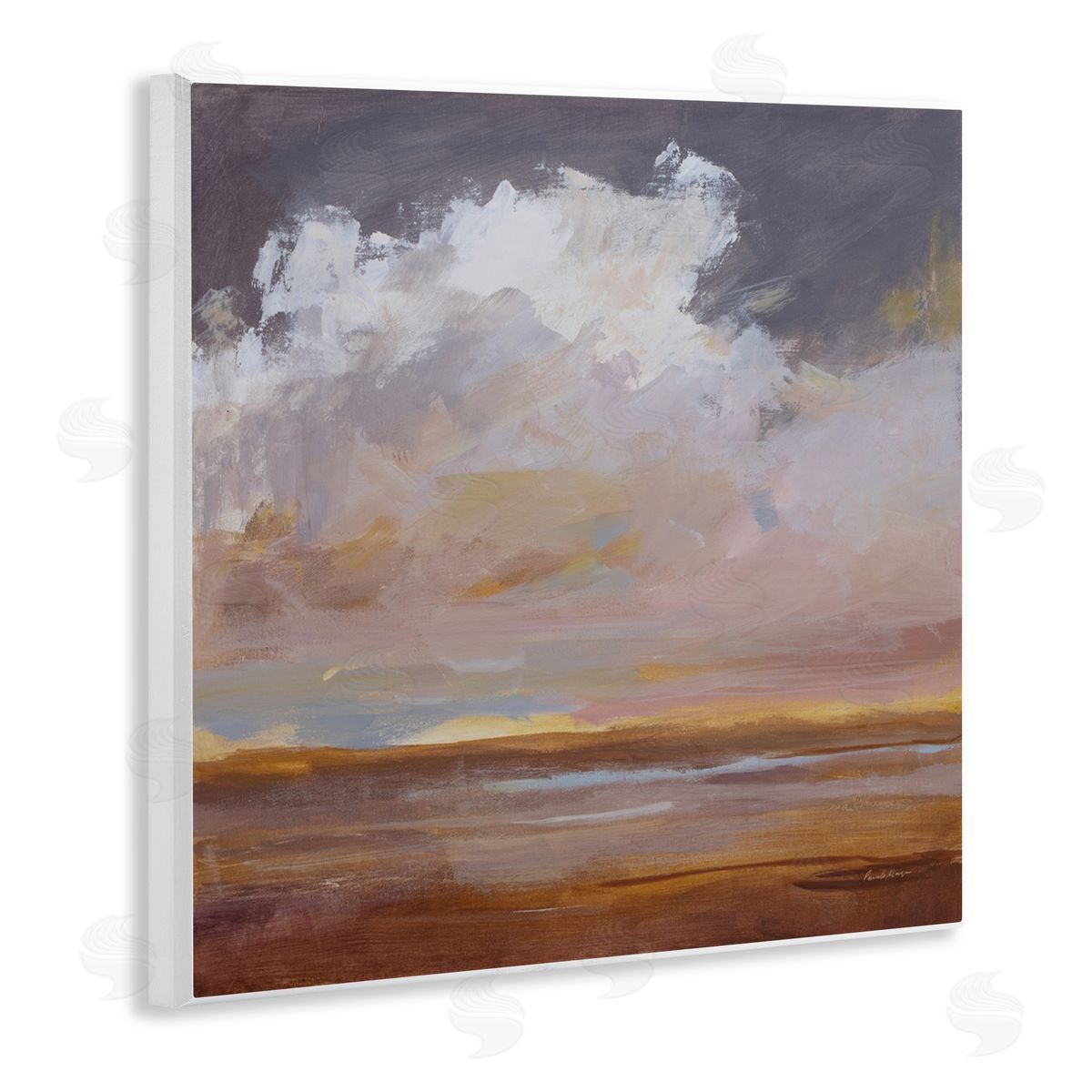 Pamela Munger Sorbet Abstract Landscape Canvas Wall Art Print