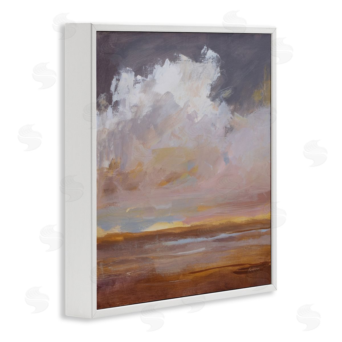 Pamela Munger Sorbet Abstract Landscape Canvas Wall Art Print
