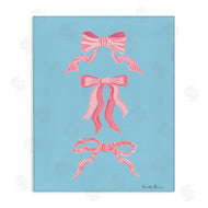 Farida Zaman | Pretty Bows on Blue