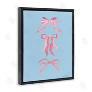 Farida Zaman | Pretty Bows on Blue