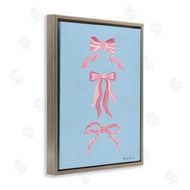 Farida Zaman | Pretty Bows on Blue