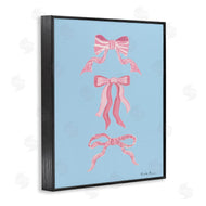 Farida Zaman | Pretty Bows on Blue