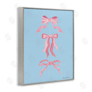 Farida Zaman | Pretty Bows on Blue