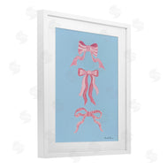 Farida Zaman | Pretty Bows on Blue