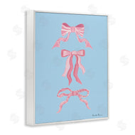 Farida Zaman | Pretty Bows on Blue