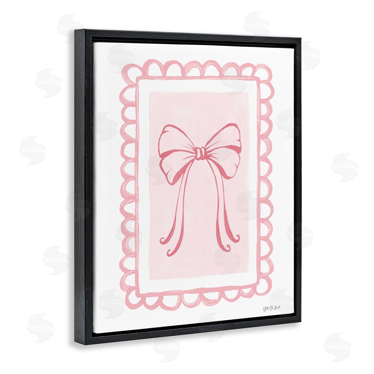 Yvette St. Amant Coquette Keepsake Ribbon Canvas Wall Art Print