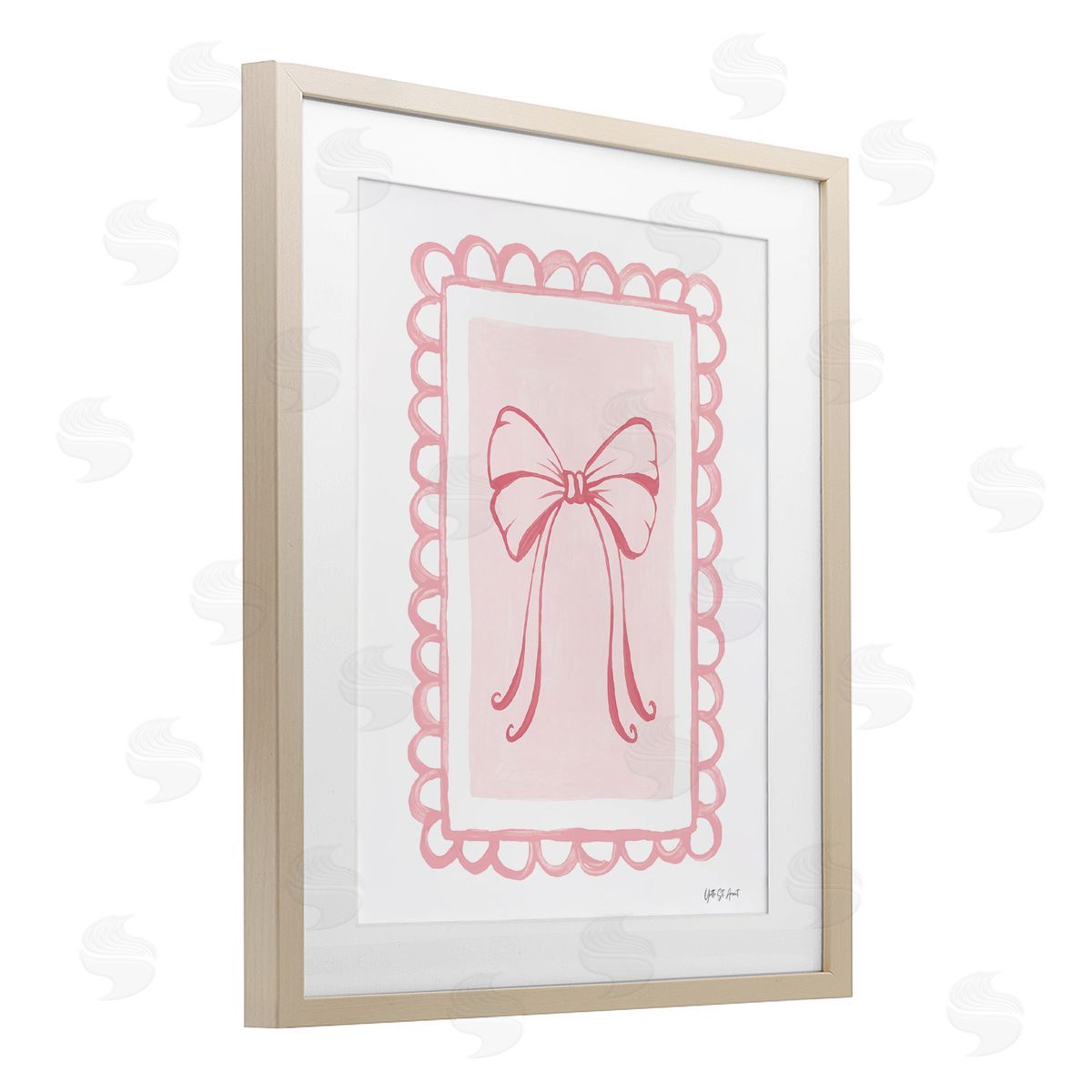Yvette St. Amant Coquette Keepsake Ribbon Canvas Wall Art Print