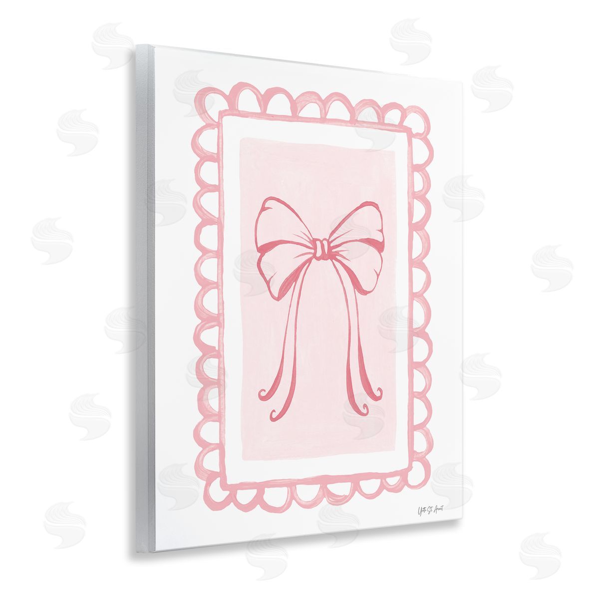 Yvette St. Amant Coquette Keepsake Ribbon Canvas Wall Art Print