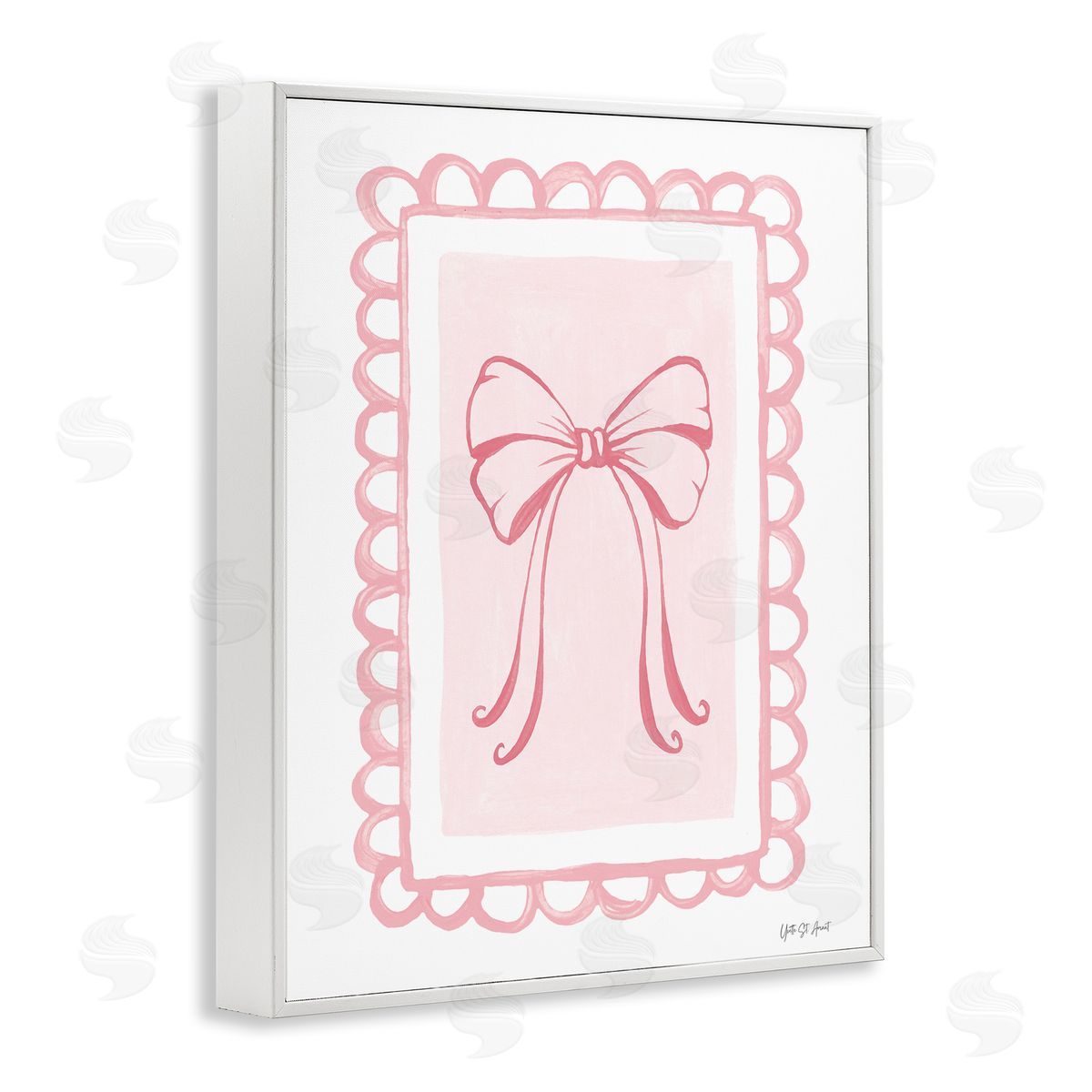 Yvette St. Amant Coquette Keepsake Ribbon Canvas Wall Art Print