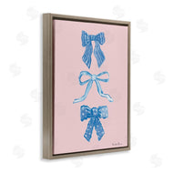 Farida Zaman | Pretty Bows Blue & Pink