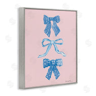 Farida Zaman | Pretty Bows Blue & Pink