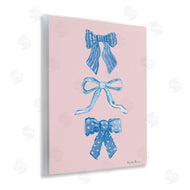 Farida Zaman | Pretty Bows Blue & Pink