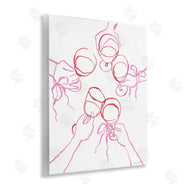 Jenaya Jackson | Cocktail Party Cheers Doodles