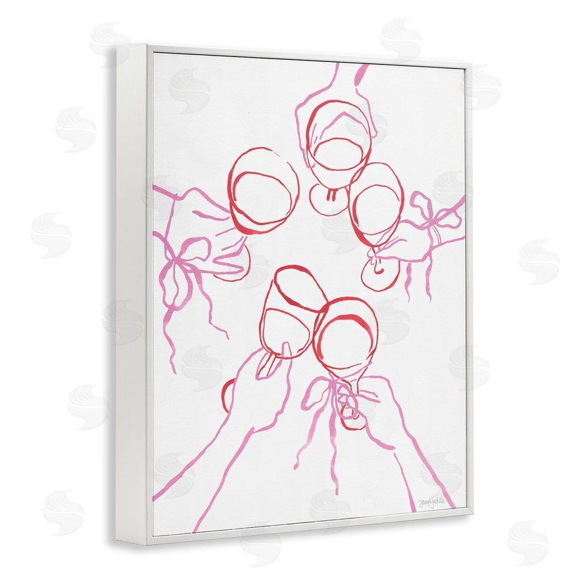 Jenaya Jackson | Cocktail Party Cheers Doodles