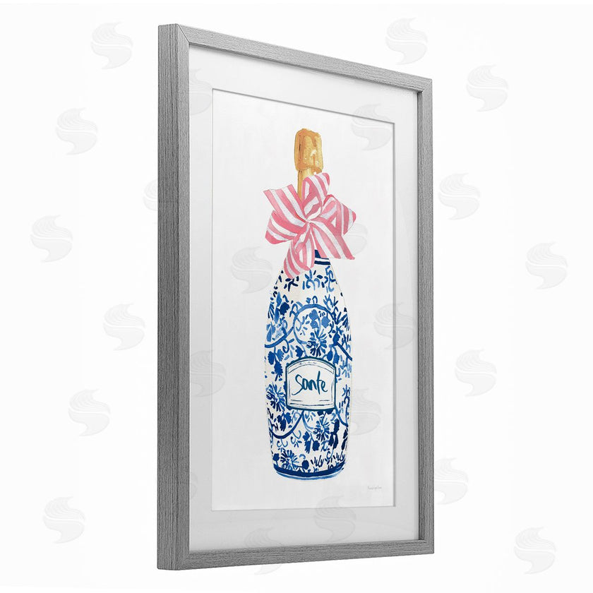 Mercedes Lopez Charro | Pink & Blue Flirty Champagne