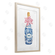 Mercedes Lopez Charro | Pink & Blue Flirty Champagne