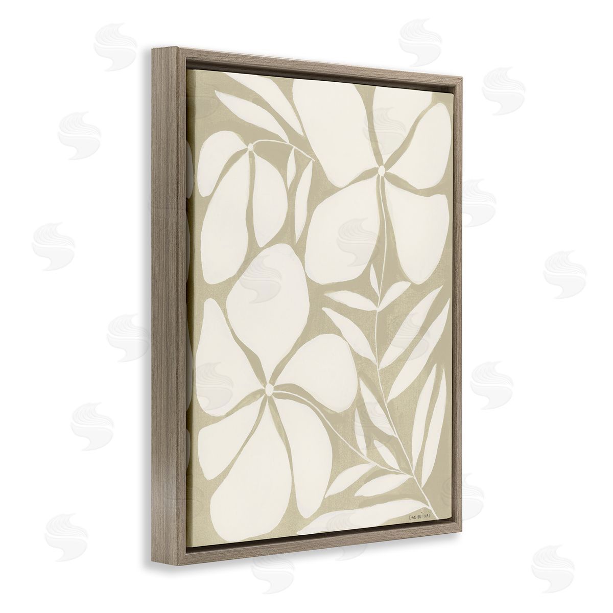 Danhui Nai Real Simple Flowers Canvas Wall Art Print