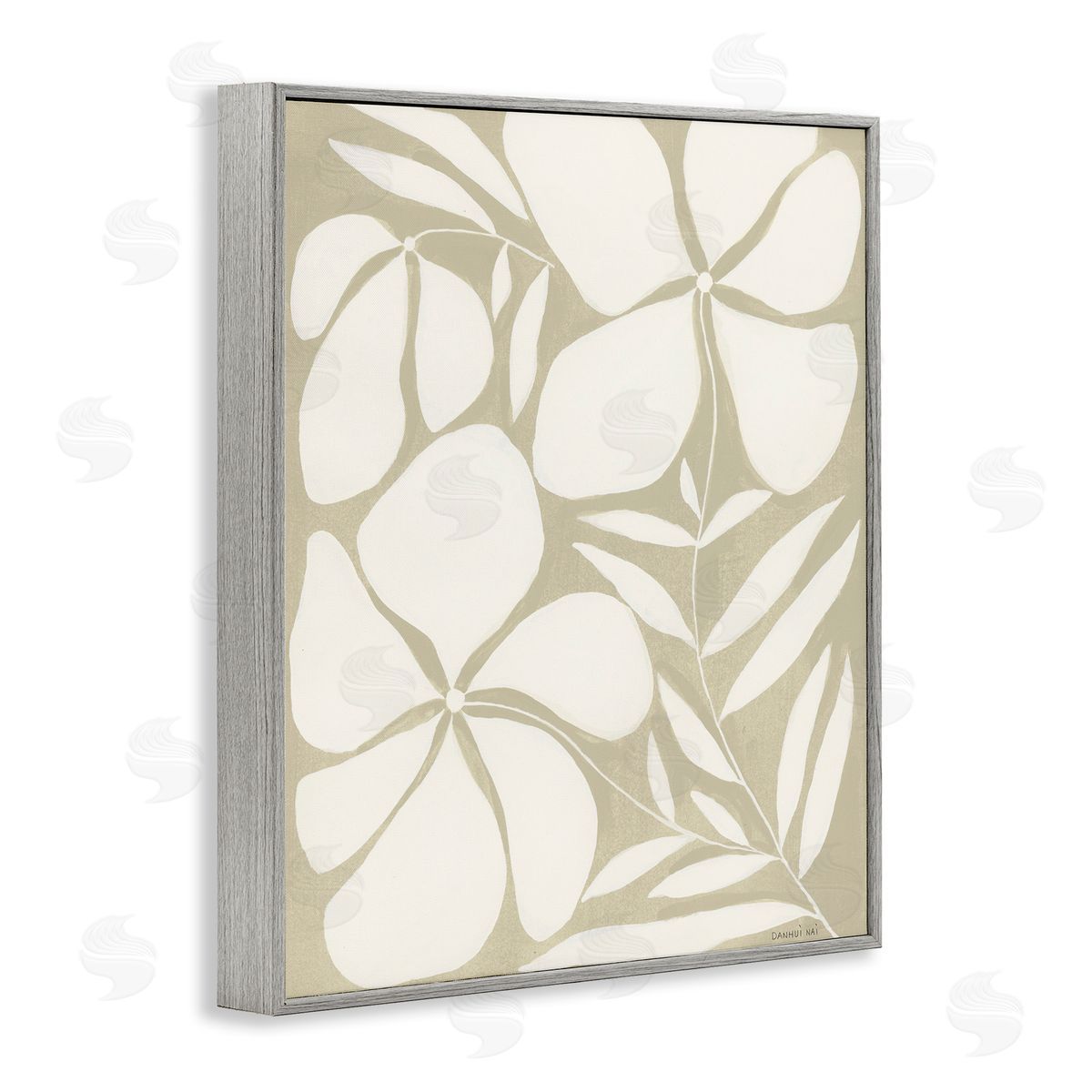 Danhui Nai Real Simple Flowers Canvas Wall Art Print