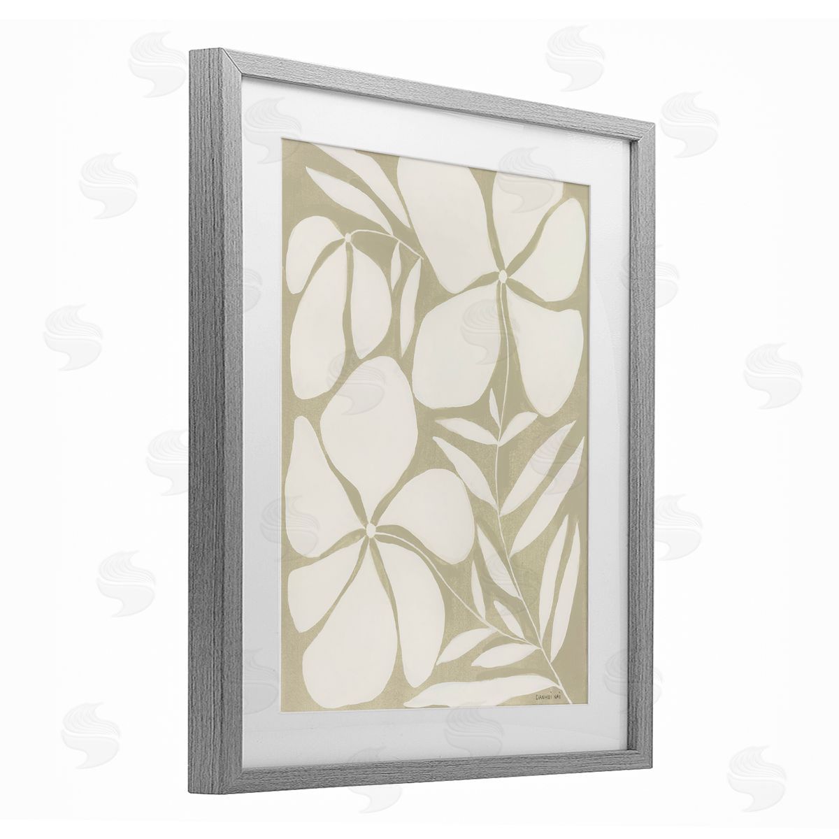 Danhui Nai Real Simple Flowers Canvas Wall Art Print