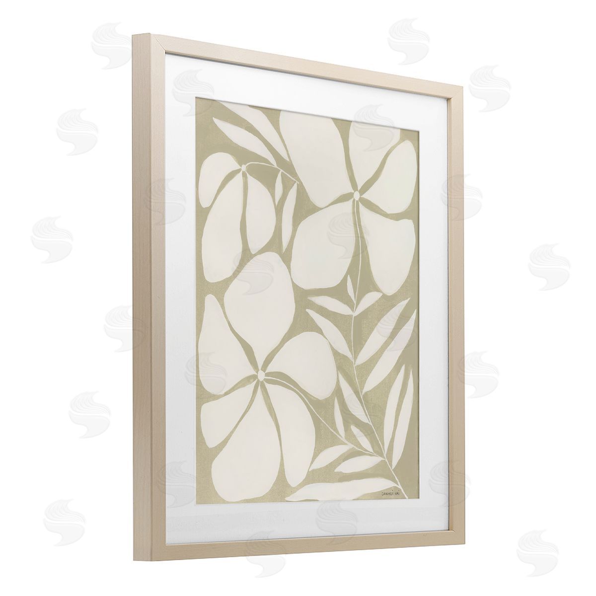 Danhui Nai Real Simple Flowers Canvas Wall Art Print