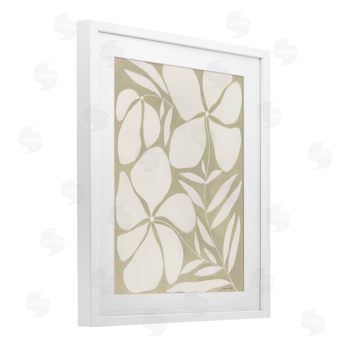 Danhui Nai Real Simple Flowers Canvas Wall Art Print