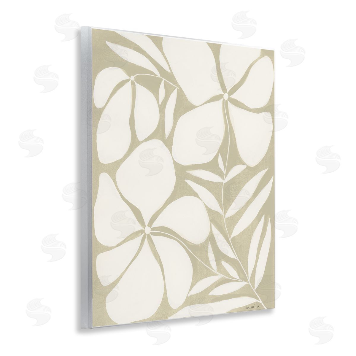 Danhui Nai Real Simple Flowers Canvas Wall Art Print