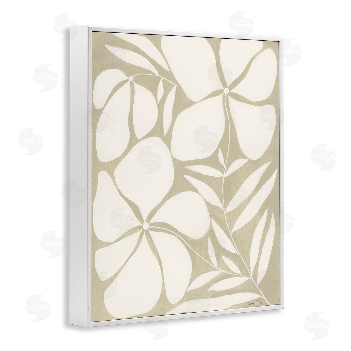 Danhui Nai Real Simple Flowers Canvas Wall Art Print