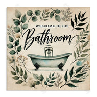 Erin Clark | Vintage Bathroom Welcome