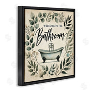 Erin Clark | Vintage Bathroom Welcome